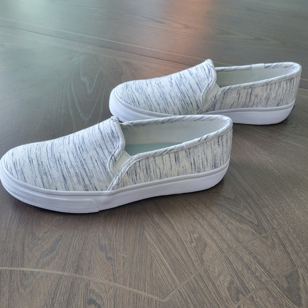 Keds Double Decker Speckle Jersey Slip On